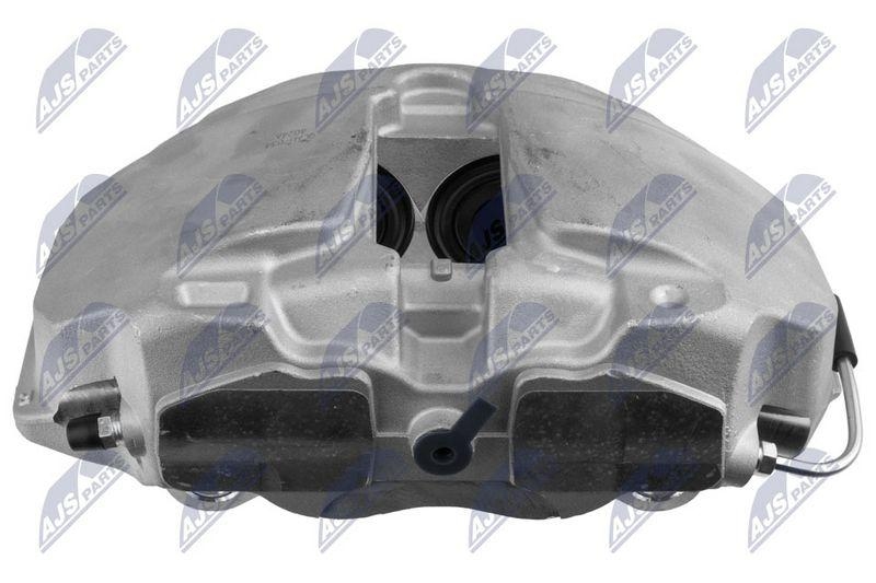 Etrier frana Audi A4 B9 2015-, Allroad B9 2016-, A5 2016-, Q5 2016-, A6 C8 2018-, Allroad C8 2018-, A7 Sportback 2017-; partea din fata, dreapta, pentru disc 318mm; 8W0615108; NTY, aftermarket