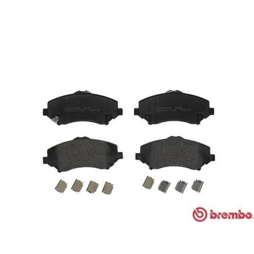 Placute frana Dodge Journey Van (Jc) 06.08-, Journey 06.08-, Nitro Van (Ka) 09.06-12.11, Nitro 09.06-12.12; Fiat Freemont (345) 08.11-; Jeep Cherokee (Kk) 09.07-, Wrangler 3 (Jk) 06.06-; Vw Routan 09.08-12.13, Fata, BREMBO