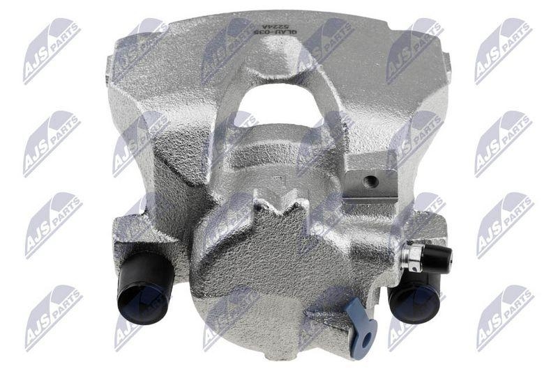 Etrier frana Audi A4 B9 2015-, Allroad B9 2016-, A5 2016-; partea din fata, stanga, pentru disc 314mm; 8W0615123; NTY, aftermarket