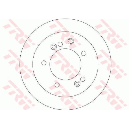 Disc frana Kia Kia Sorento, 2002-2009, TRW