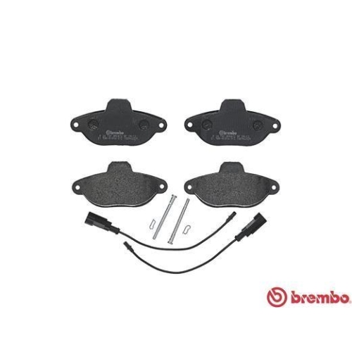 Placute frana Fiat 500 (312) 07.07-; Ford Ka (Ru8) 10.08-05.16, Fata, BREMBO