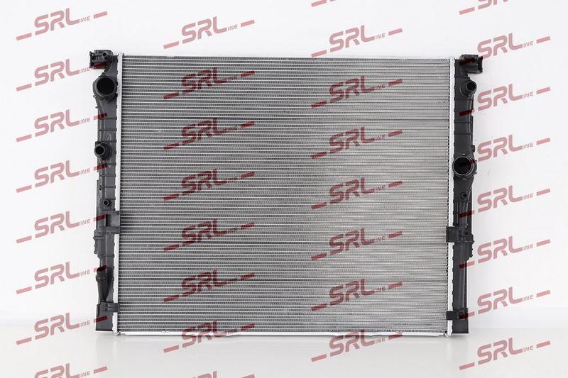 Radiator BMW Seria 5 G30 17-23, 7 G11 15-, motor: 2.0 T, 3.0 d, 3.0 R6 T, intrare/iesire conectare rapida, 630x531x26, SRLine, Aluminiu/ Plastic brazat, 17118476010; 17118576997