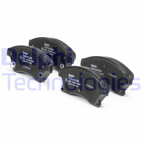 DELPHI set placute frana,frana disc