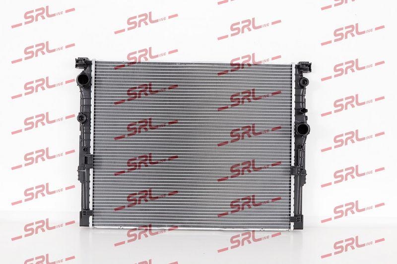 Radiator BMW Seria 5 G30 17-23, 6 Gt (G32) 17-, 7 G11 15-, motor: 2.0 T, intrare/iesire conectare rapida, 630x542x26, SRLine, Aluminiu/ Plastic brazat, 17118699788; 17119425862