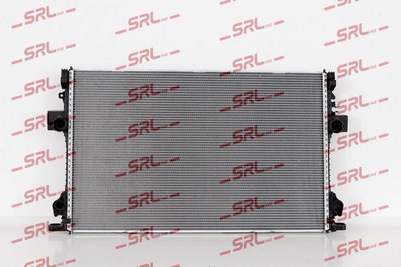 Radiator Porsche Panamera 16-, motor: 2.9 V6 T, 2.9 V6 Turbo, 3.0 V6 T, 4.0 V8 T, intrare/iesire conectare rapida, 795x516x32, SRLine, Aluminiu/ Plastic brazat, 971121249B; 971121253