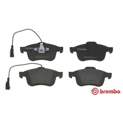 Placute frana Fiat Doblo Bus (263) 11.09-, Doblo Cargo (263) 02.10-, Doblo Platform / Chassis (263) 02.10-; Lancia Delta 3 (844) 08.08-08.14; Opel Combo Box (X12) 02.12-, Combo Tour (X12) 02.12-, Fata, BREMBO