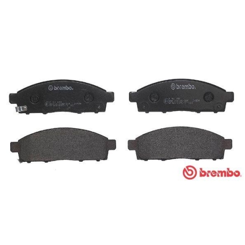 Placute frana Fiat Fullback Pick-Up (502 503) 01.16-; Mitsubishi L200 / Triton (Ka T Kb T) 01.04-12.18, L200 / Triton (Kj Kk Kl) 02.14-, L200 / Triton Platform / Chassis (Ka T Kb T) 03.06-12.15, Fata, BREMBO