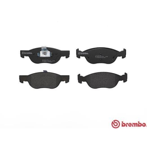 Placute frana Fiat Punto (176) 09.93-09.99, Punto (188) 09.99-07.12, Punto Box / Liftback (188) 02.00-12.10, Fata, BREMBO
