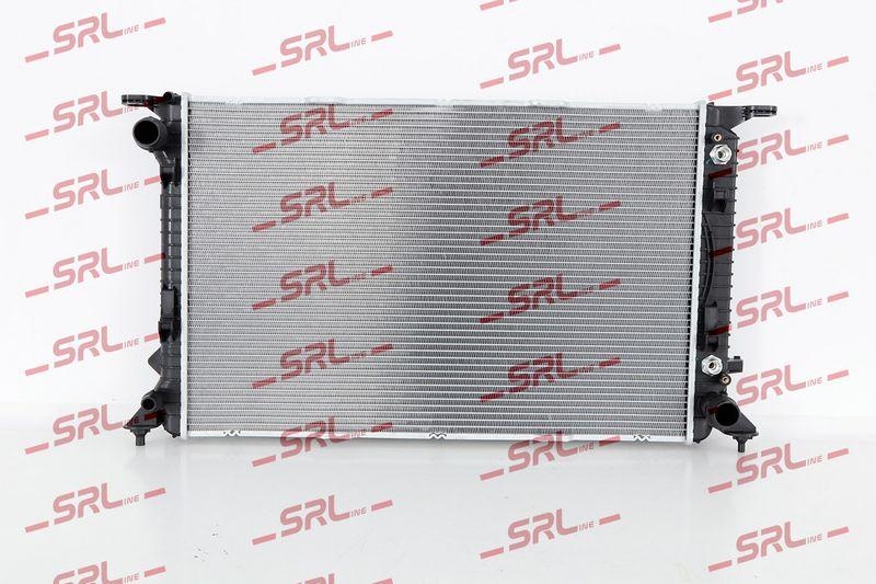 Radiator Porsche Macan 13-, motor: 3.6 V6 T, intrare/iesire conectare rapida, 720x468x36, SRLine, Aluminiu/ Plastic brazat, 95B121251; 95B121251A