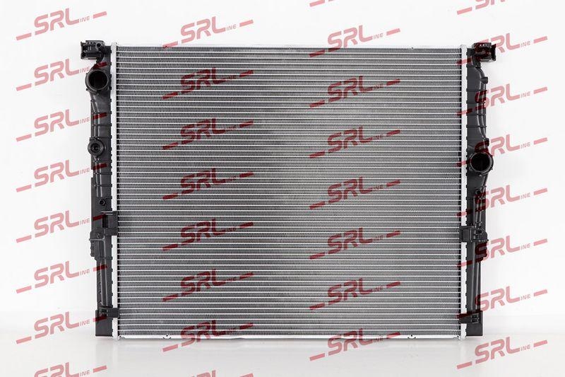 Radiator BMW Seria 5 G30 17-23, 7 G11 15-, motor: 2.0 h, 2.0 T, intrare/iesire conectare rapida; PHEV, 630x542x26, SRLine, Aluminiu/ Plastic brazat, 17118619616; 17118743666