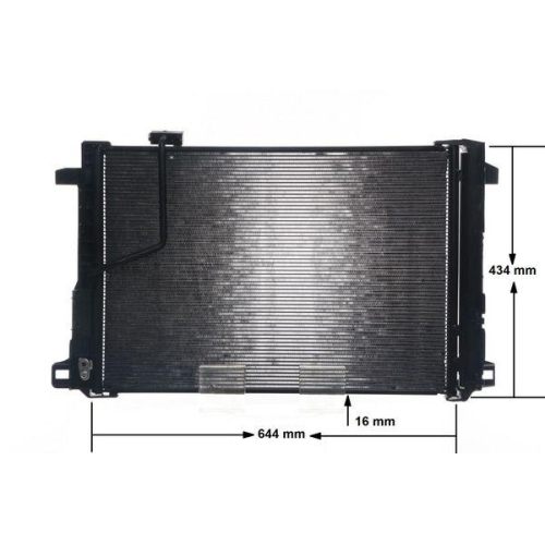 MAHLE Condensator, climatizare BEHR
