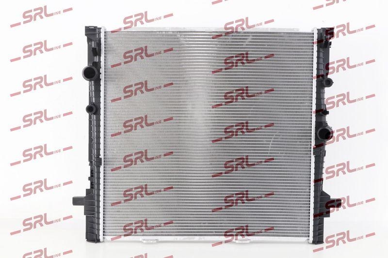 Radiator Bmw X5 (G05) 18-, X6 (G06) 19-, X7 (G07) 19-, motor: 3.0 R6 T, intrare/iesire conectare rapida, 625x619x32, SRLine, Aluminiu/ Plastic brazat, 17115A44D67; 17115A5C814