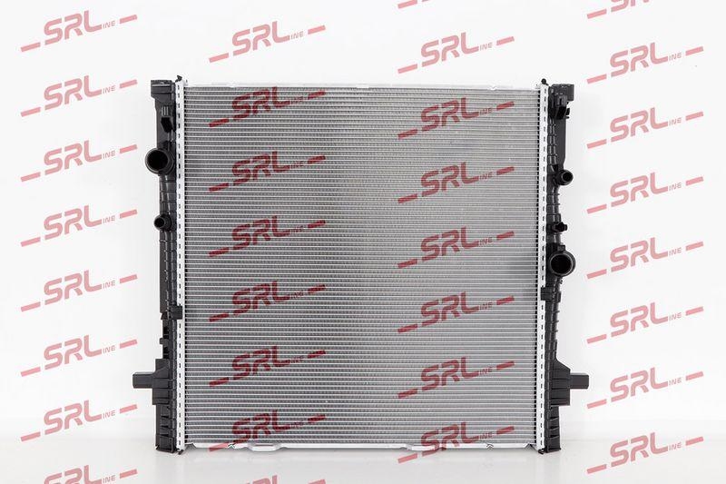 Radiator Bmw X5 (G05) 18-, X6 (G06) 19-, X7 (G07) 19-, motor: 3.0 R6 T, intrare/iesire conectare rapida, 626x638x32, SRLine, Aluminiu/ Plastic brazat, 17118655753