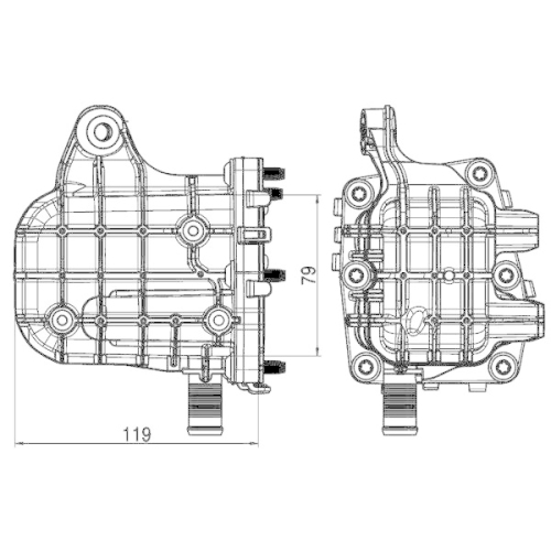 MAHLE Radiator, recirculare gaze de esapament BEHR *** PREMIUM LINE ***