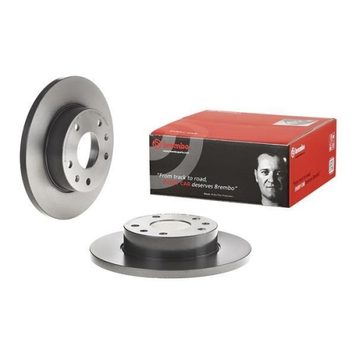 Set disc frana Land Rover Freelander I (L314) 02.98-10.06, Freelander I Soft Top (L314) 02.98-10.06, Fata, 262X14mm, plin, BREMBO