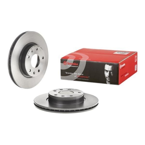 Set disc frana Land Rover Freelander I (L314) 02.98-10.06, Freelander I Soft Top (L314) 02.98-10.06, Fata, 277X21mm, ventilat, BREMBO