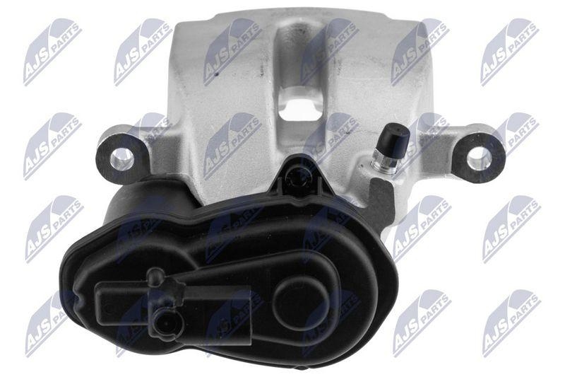 Etrier frana BMW seria 5 (G30, G31, F90) 2016-, X3 2017-, 6 Gran Turismo (G32) 2017-, 7 (G11, G12) 2015-, Ix3 (G08) 2020-; partea din spate, dreapta, electric; 34216870576; NTY, aftermarket