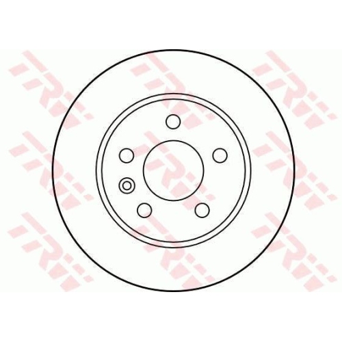 Disc frana Mercedes V-Class, 1996-2003, TRW