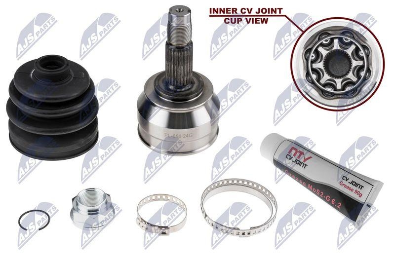 Cap planetara Opel Corsa D 1.6 T, 1.7 CDTi 2006-; cutie viteze manuala / automata; 93189678; NTY, aftermarket