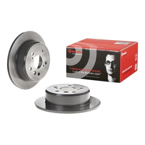 Set disc frana Lexus Es (Mcv Vzv) 08.96-06.08; Toyota Camry ( V1) 07.90-10.01, Camry ( V2) 08.96-02.04, Camry Estate ( V1) 06.91-08.97, Highlander / Kluger ( U2) 06.00-12.10, Spate, 269X10mm, plin, BREMBO