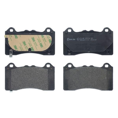 Placute frana Ford Focus 3 07.10-02.20, Fata, BREMBO