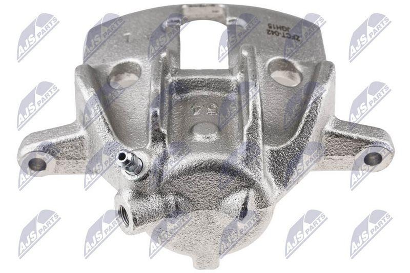 Etrier frana Citroen Berlingo 1996-, Xsara 1997-, Peugeot Partner 1996-, 306 1993-, 206 2000-; partea din fata, stanga; 1638155680; NTY, aftermarket