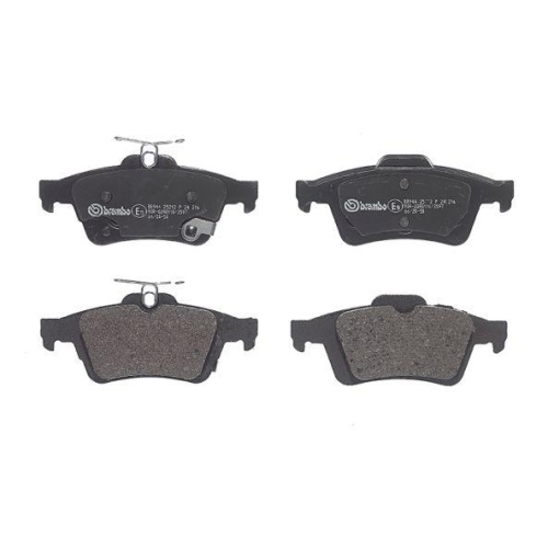 Placute frana Ford Focus 3 Box / Estate 02.12-, Focus 3 Saloon 07.10-02.20, Focus 3 Turnier 07.10-02.20, Focus 3 Van / Liftback 01.11-, Focus 3 07.10-02.20, Spate, BREMBO