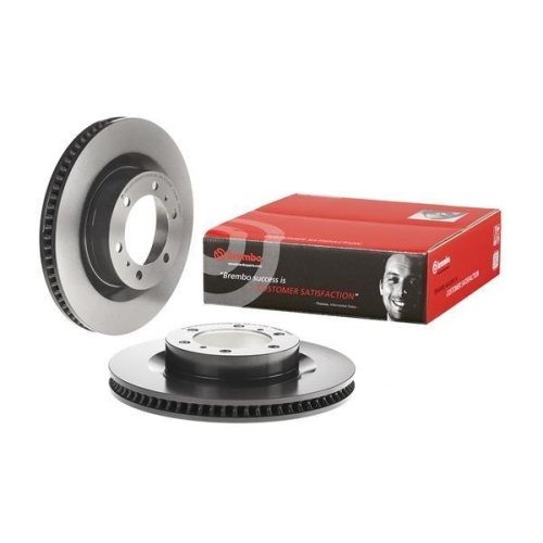Set disc frana Lexus Gx (Urj15 Grj15) 11.09-; Toyota 4 Runner 5 ( N28) 03.09-, Land Cruiser Prado ( J15) 07.09-, Land Cruiser Van ( J15) 01.11-, Fata, 338X32mm, ventilat, BREMBO