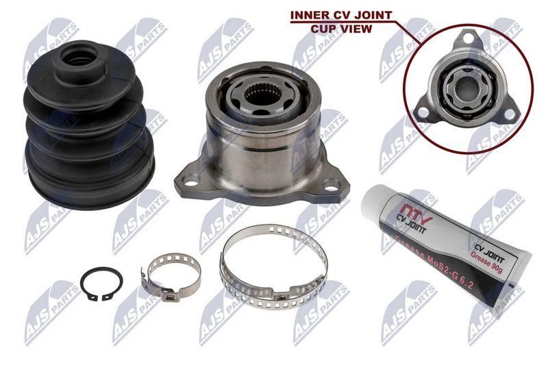 Cap planetara Suzuki Vitara,Grand Vitara 2.0, 2.5 4WD 1998-; partea din fata, stanga; 44115-77E00; NTY, aftermarket