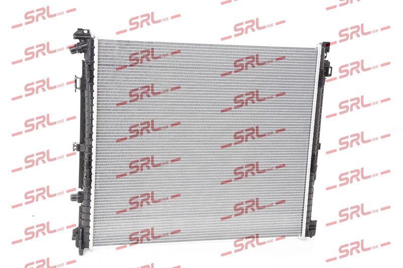 Radiator Bmw X3 G01 17-, motor: 1.6 T, 2.0 T, 3.0 R6 T, radiator temperatura joasa; intrare/iesire conectare rapida, 615x545x26, SRLine, Aluminiu/ Plastic brazat, 17118642747; 17119468695