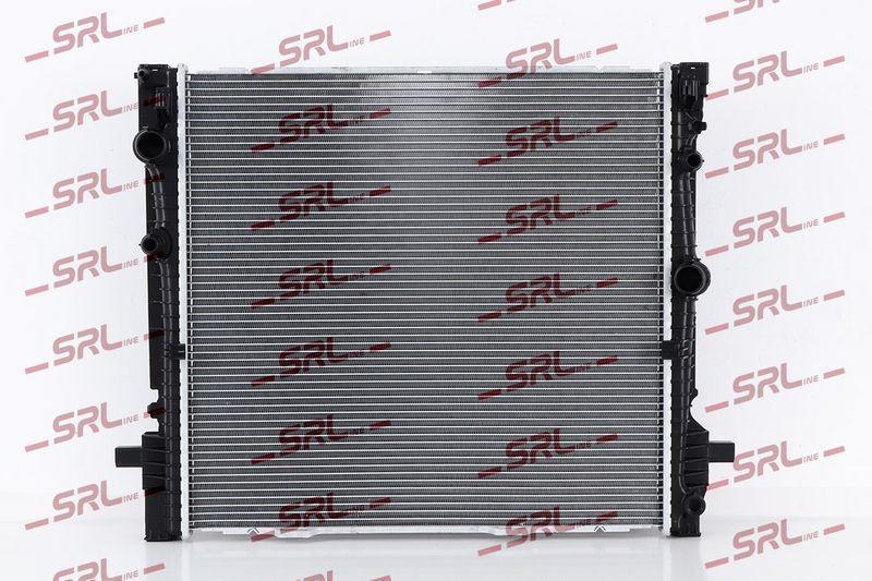 Radiator Bmw X3 G01 17-, X4 G02 18-, motor: 3.0 R6 T, intrare/iesire conectare rapida, 615x607x26, SRLine, Aluminiu/ Plastic brazat, 17118665241