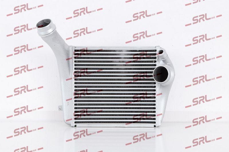 Intercooler Porsche Panamera 09-16, motor: 3.0 V6 T, 4.8 V8 T, intrare/iesire conectare rapida; partea stanga, 285x270x60, SRLine, miez si rezervor din aluminiu brazat, 97011020902; 97011020960