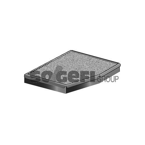 Filtru polen, habitaclu Coopersfiaam Filters PCK8093, Carbon activ