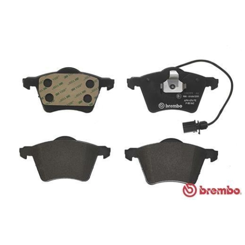 Placute frana Ford Galaxy I (Wgr) 03.95-05.06, Galaxy Mk I Van (Wgr) 03.95-05.06; Seat Alhambra (7v8 7v9) 04.96-03.10, Alhambra Van (7v8 7v9) 03.96-03.10; Vw Sharan (7m8 7m9 7m6) 05.95-03.10, Sharan Van (7m) 05.95-03.10, Fata, BREMBO