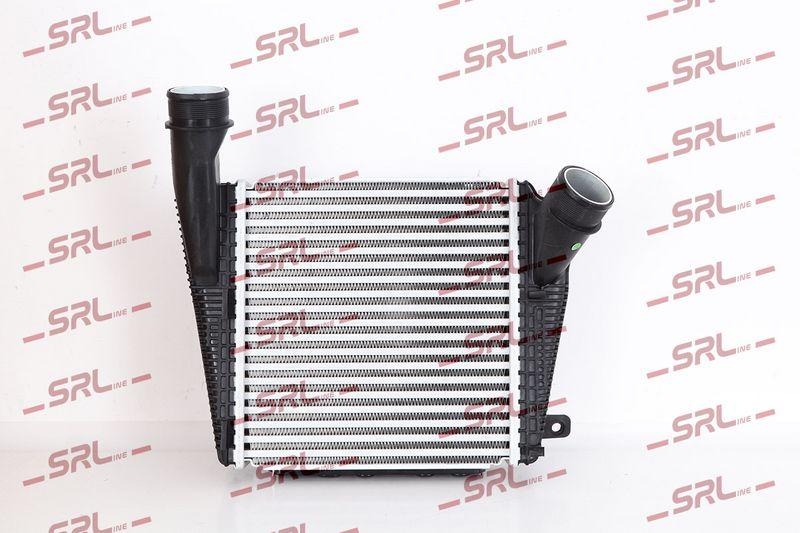 Intercooler Porsche Panamera 16-, motor: 2.9 V6 T, partea dreapta, 273x293x64, SRLine, Aluminiu/ Plastic brazat, 971145804C; 971145804E
