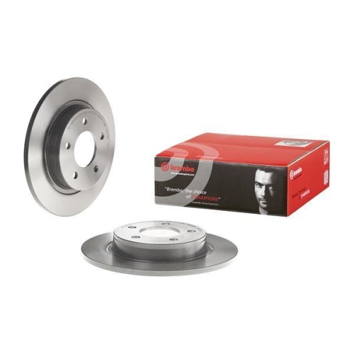 Set disc frana Mazda 3 (Bk) 10.03-12.09, 3 (Bl) 12.08-09.14, 5 (Cr19) 02.05-12.10, 5 (Cw) 06.10-, Spate, 280X11mm, plin, BREMBO