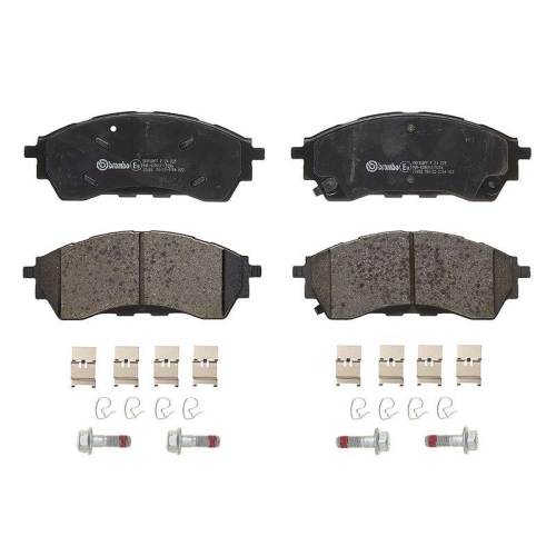 Placute frana Ford Ranger (Tke) 04.11-, Ranger Crew Cab Pickup 03.22-, Ranger Extended Cab Pickup 03.22-, Ranger Standard Cab Pickup 03.22-, Fata, BREMBO