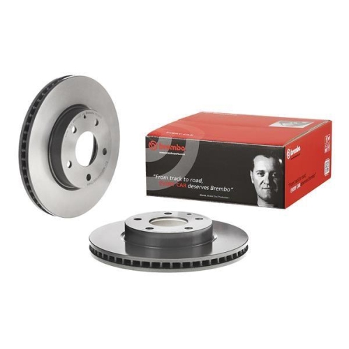 Set disc frana Mazda 3 (Bk) 10.03-12.09, 3 (Bm Bn) 07.13-, 3 Saloon (Bm Bn) 09.13-12.19, Cx-3 (Dk) 01.15-, Fata, 280X25mm, ventilat, BREMBO