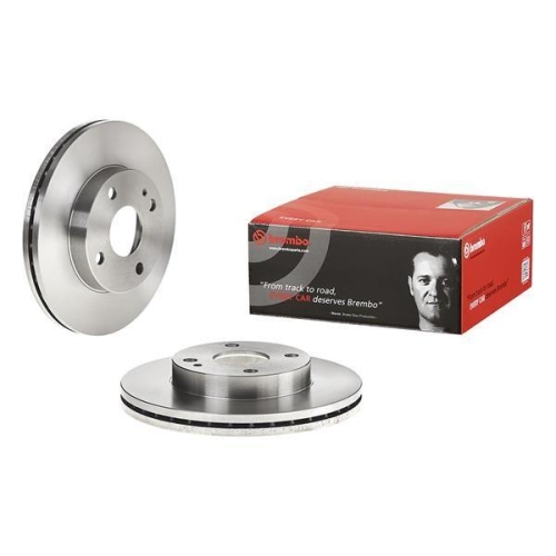 Set disc frana Mazda 323 C 4 (Bg) 06.89-09.00, 323 C 5 (Ba) 08.94-01.01, 323 F 4 (Bg) 04.87-10.94, 323 F 5 (Ba) 07.94-02.00, 323 P 5 (Ba) 10.96-09.98, 323 S 4 (Bg) 06.89-10.96, 323 S 5 (Ba) 09.92-12.03, Demio (Dw) 01.96-07.03, Fata, 235X22mm, ventilat, BR