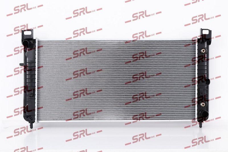 Radiator Cadillac Escalade 06-14; Chevrolet Suburban 07-14, Tahoe 05-14, motor: 6.2 V8, 865x438x26, SRLine, Aluminiu/ Plastic brazat, 15124630