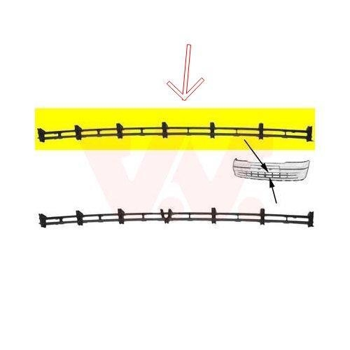 Grila bara protectie Opel Astra G (F48, F08) Van Wezel 3742590, parte montare : fata
