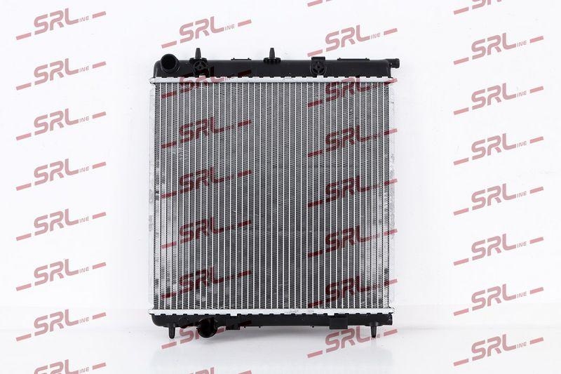Radiator Citroen C2 03-09, C3 02-10; Peugeot 1007 05-09, motor: 1.1, 1.4, 415x380x23, SRLine, Aluminiu/ Plastic brazat, 1330E5; 9638520480