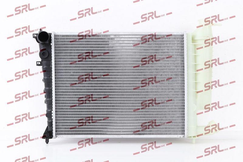 Radiator Citroen Xsara 97-00, Zx 91-97; Peugeot 306 93-97, 306 97-01, motor: 1.4, 1.6, 1.8, iesire - conector rapid, 460x358x22, SRLine, Aluminiu/ Plastic brazat, 1301J8; 1301J9