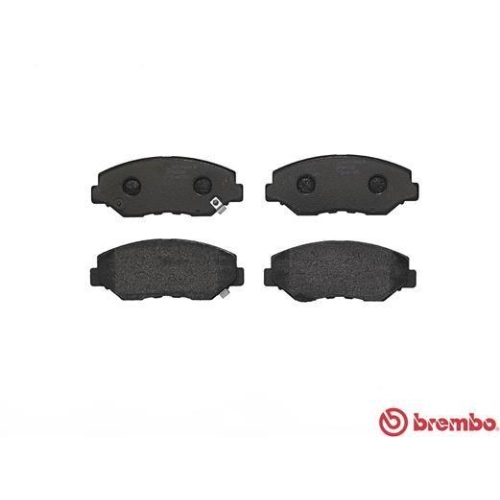 Placute frana Honda Accord 7 (Cl Cn) 01.03-09.12, Accord 7 Tourer (Estate) (Cm Cn) 04.03-05.08, Civic X Liftback (Fc Fk) 09.16-, Civic X Sedan (Fc) 09.15-, Cr-V 2 (Rd) 09.01-07.07, Element (Yh) 07.02-12.11, Pilot 09.02-07.08, Fata, BREMBO