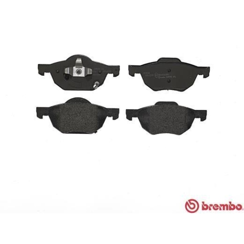 Placute frana Honda Accord 7 (Cl Cn) 01.03-09.12, Accord 7 Tourer (Estate) (Cm Cn) 04.03-05.08, Fata, BREMBO