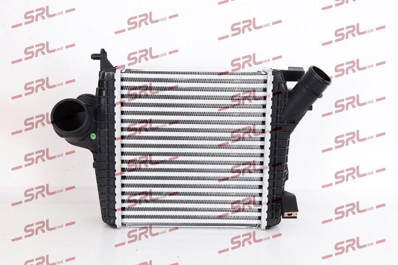 Intercooler Audi Q7 15-, Q8 18-; Vw Touareg 18-, motor: 2.0 TFSI, 3.0 TDI, 3.0 TDI e-tron, 3.0 V6 T, intercooler dreapta, 258x293x64, SRLine, Aluminiu/ Plastic brazat, 4M0145804AQ; 4M0145804BR