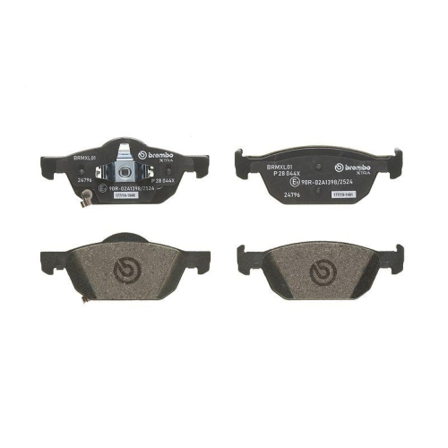 Placute frana Honda Accord 8 (Cu) 04.08-, Accord 8 Estate (Cw) 07.08-, Fata, BREMBO