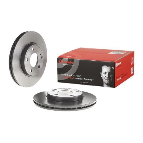 Set disc frana Mercedes Clasa A (W169) 04.04-06.12, B-Class Sports Tourer (W245) 03.05-11.11, Fata, 276X22mm, ventilat, BREMBO