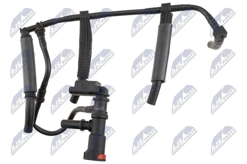 Furtun supracurgere combustibil 1.5 DCI Dacia Duster 2010-, Lodgy 2012-, Nissan Juke 2010-, Qashqai 2010-, Renault Captur 2015-, Clio III 2005-, Kangoo II 2010-, Laguna III 2007-, Megane III 2009-; 166717694R; NTY, aftermarket