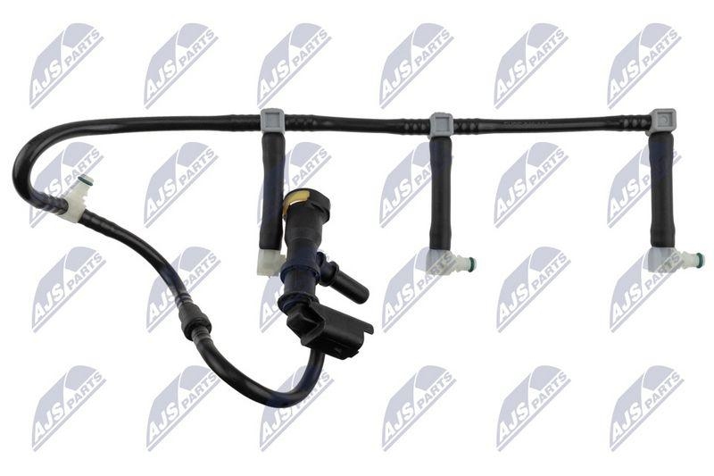 Furtun supracurgere combustibil Renault Clio III 1.5 DCI 2005-, Kangoo 1.5 DCI 2008-, Megane II 1.5 DCI 2005-, Megane III 1.5 DCI 2009-, Modus 1.5 DCI 2004-; 7701479003; NTY, aftermarket